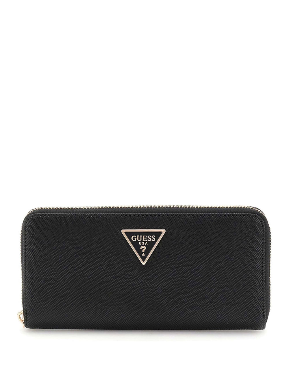 GUESS Portafoglio Saffiano Donna - Nero modello SWZG8500146