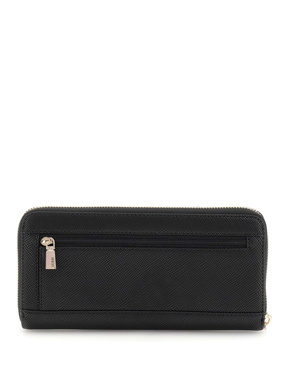 GUESS Portafoglio Saffiano Donna - Nero modello SWZG8500146
