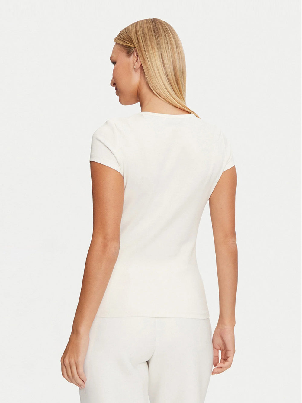 GUESS T-shirt Donna - Bianco modello V4BI16KCIV1