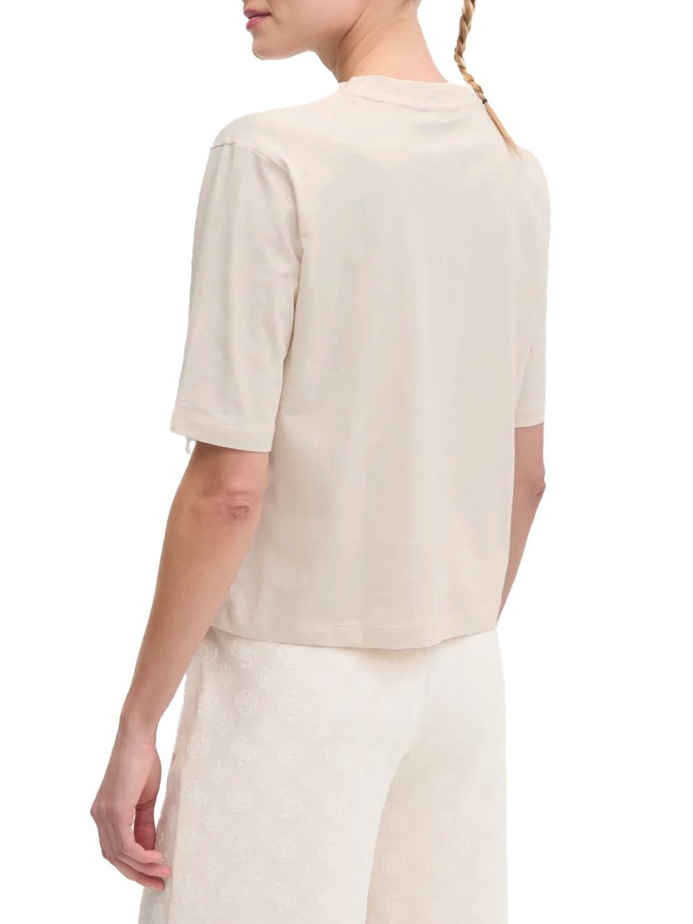 GUESS T-shirt Donna - Beige modello V4BI21I3Z14