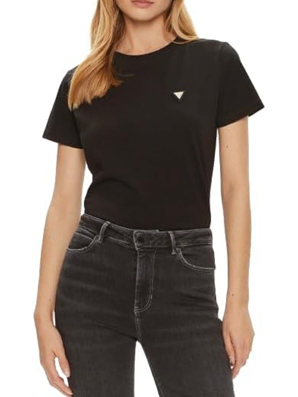GUESS T-shirt Donna - Nero modello V4YI09J1314