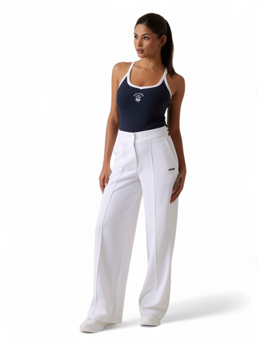 GUESS Pantalone Donna - Bianco modello V5GB02KCYF2
