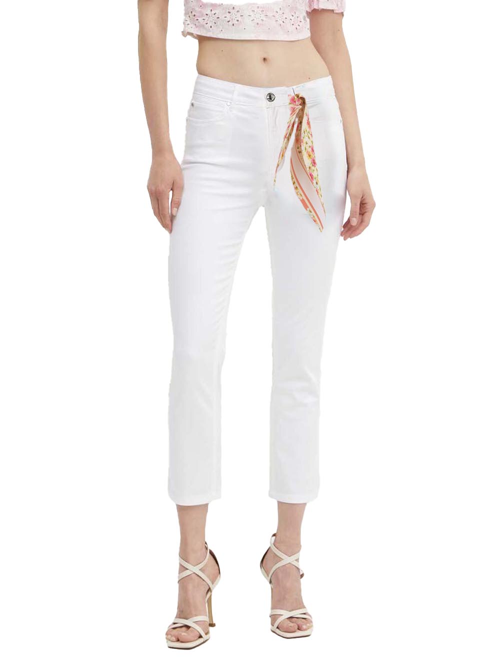 GUESS Pantalone Donna - Bianco modello W5GA91W93CM