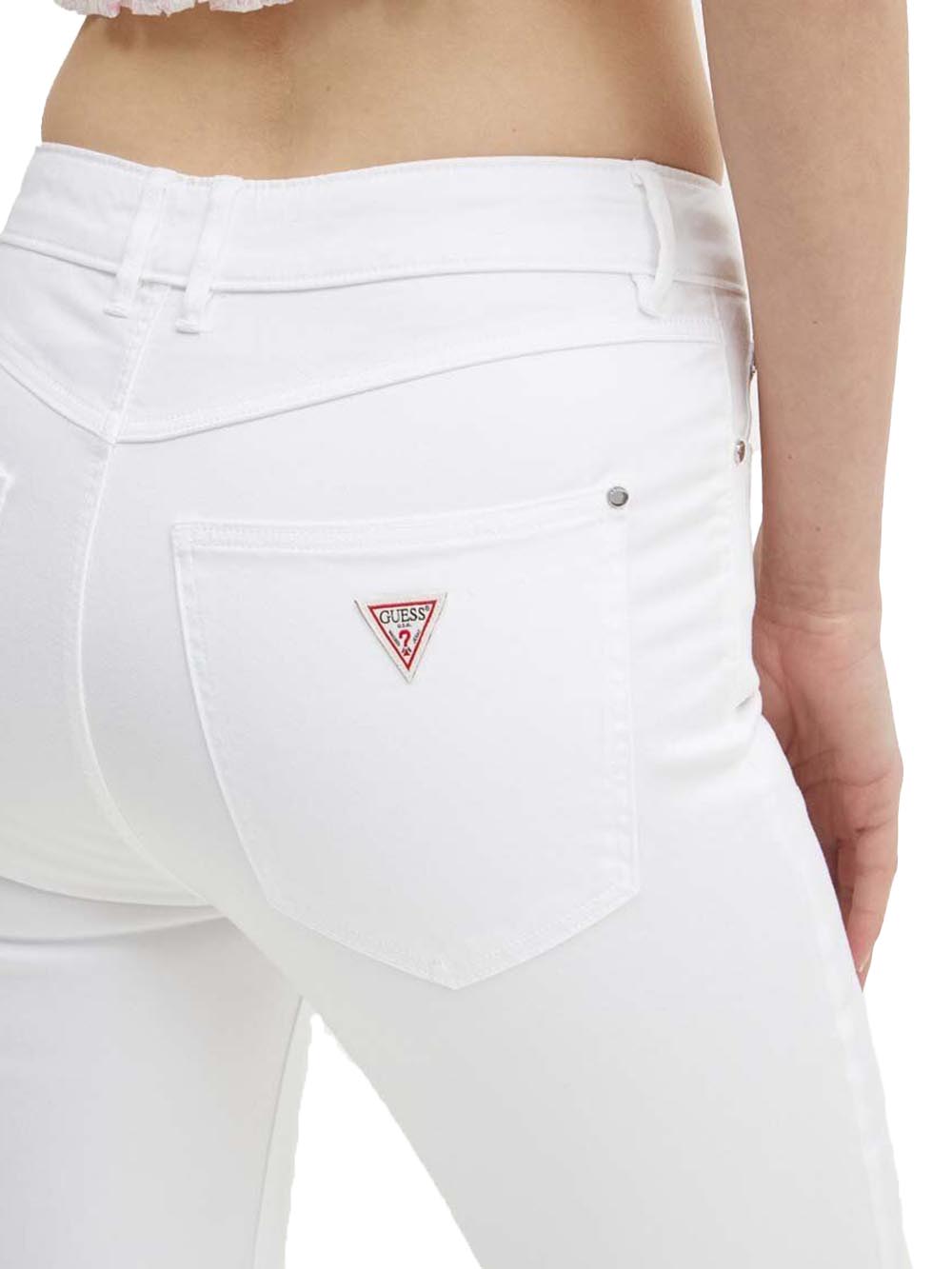 GUESS Pantalone Donna - Bianco modello W5GA91W93CM