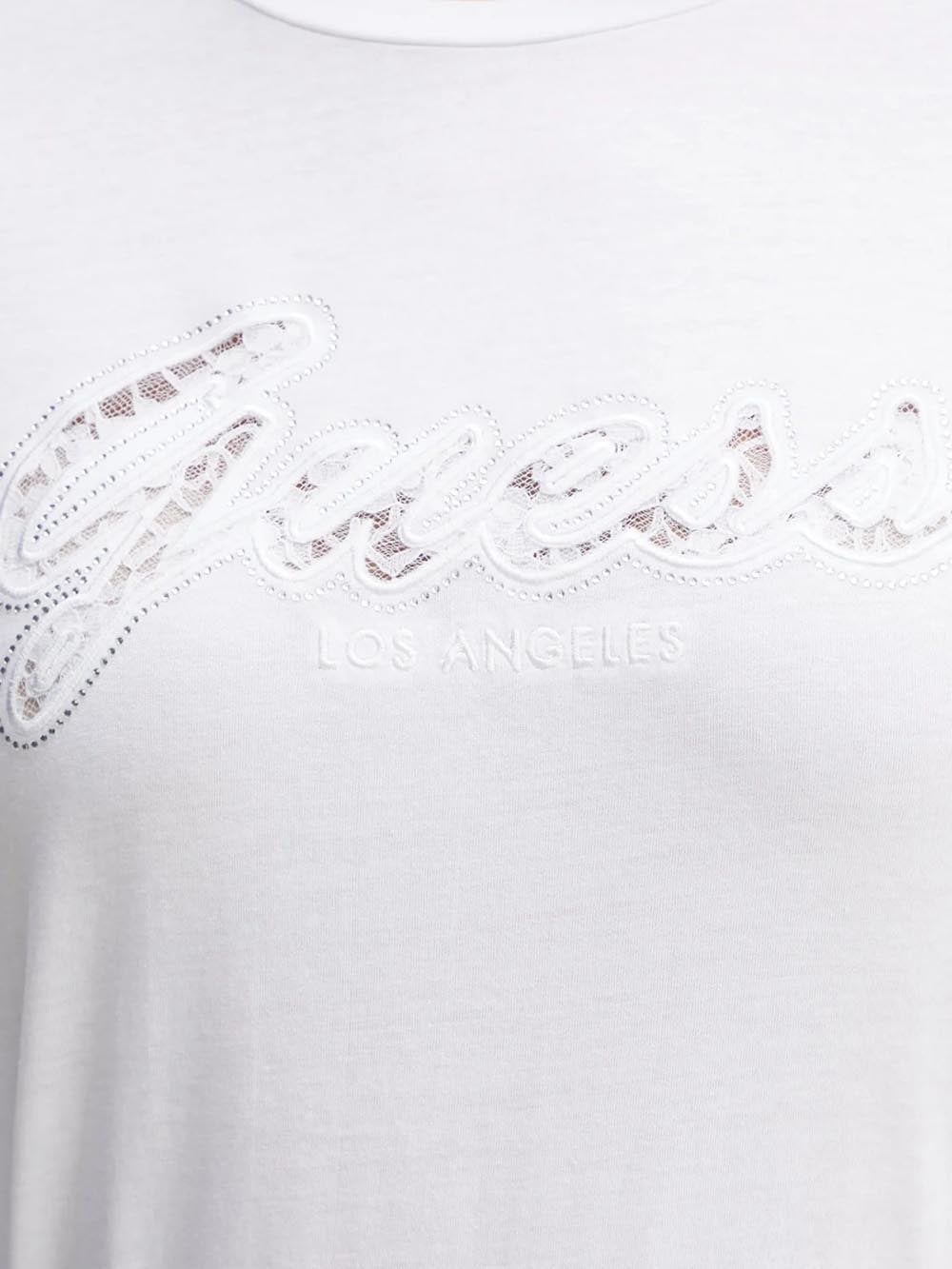 GUESS T-shirt Donna - Bianco modello W5RI08K9RM1