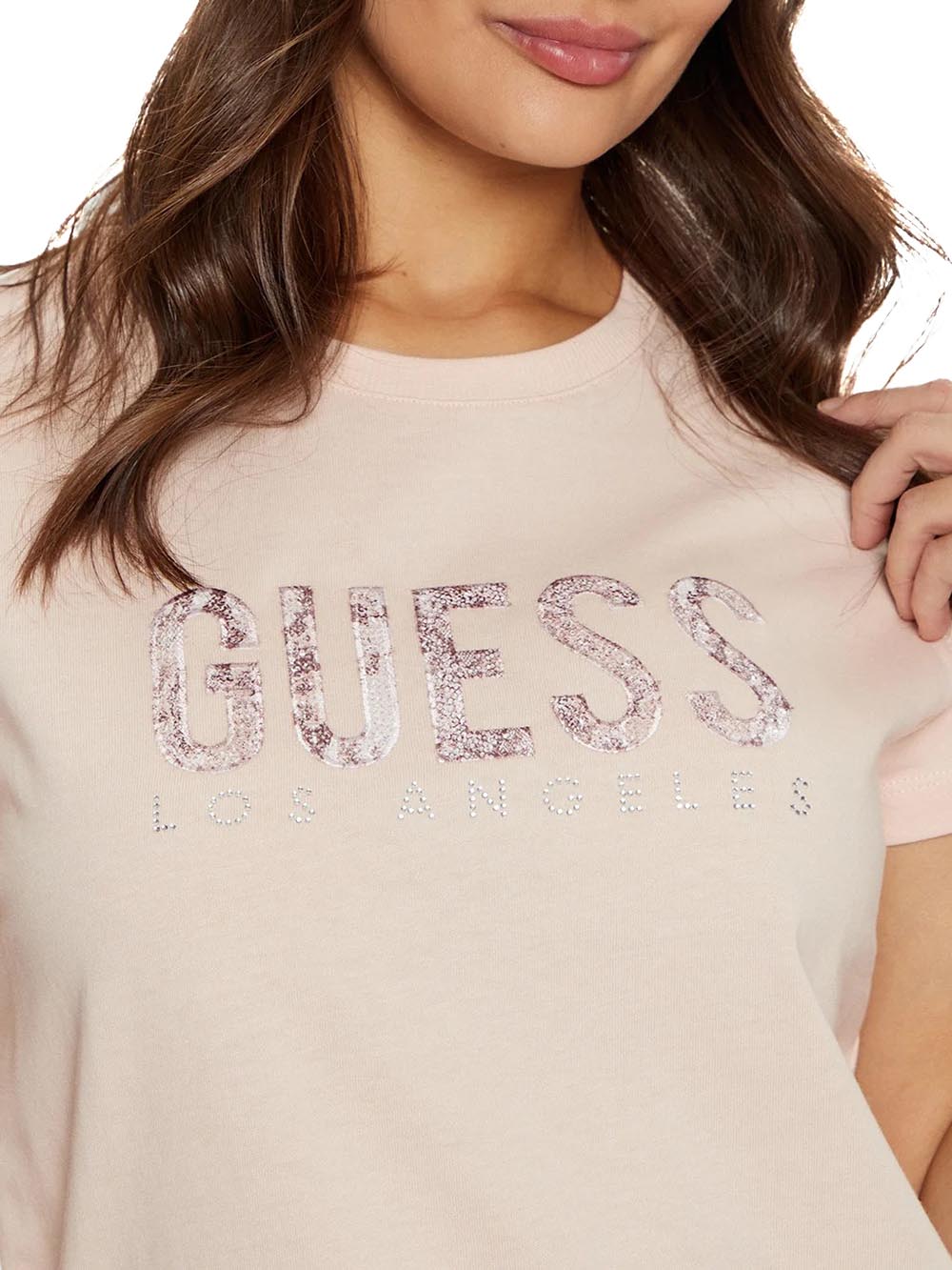 GUESS T-shirt Donna - Bianco modello W5RI19I3Z14