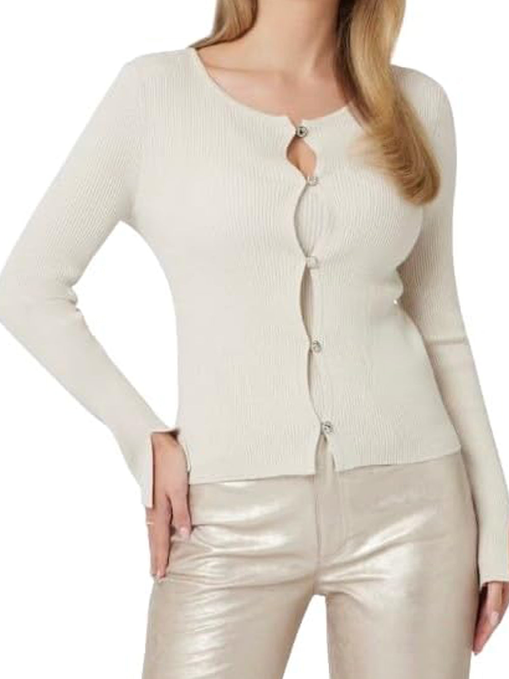 GUESS Cardigan Donna - Grigio modello W5RR17Z34O0