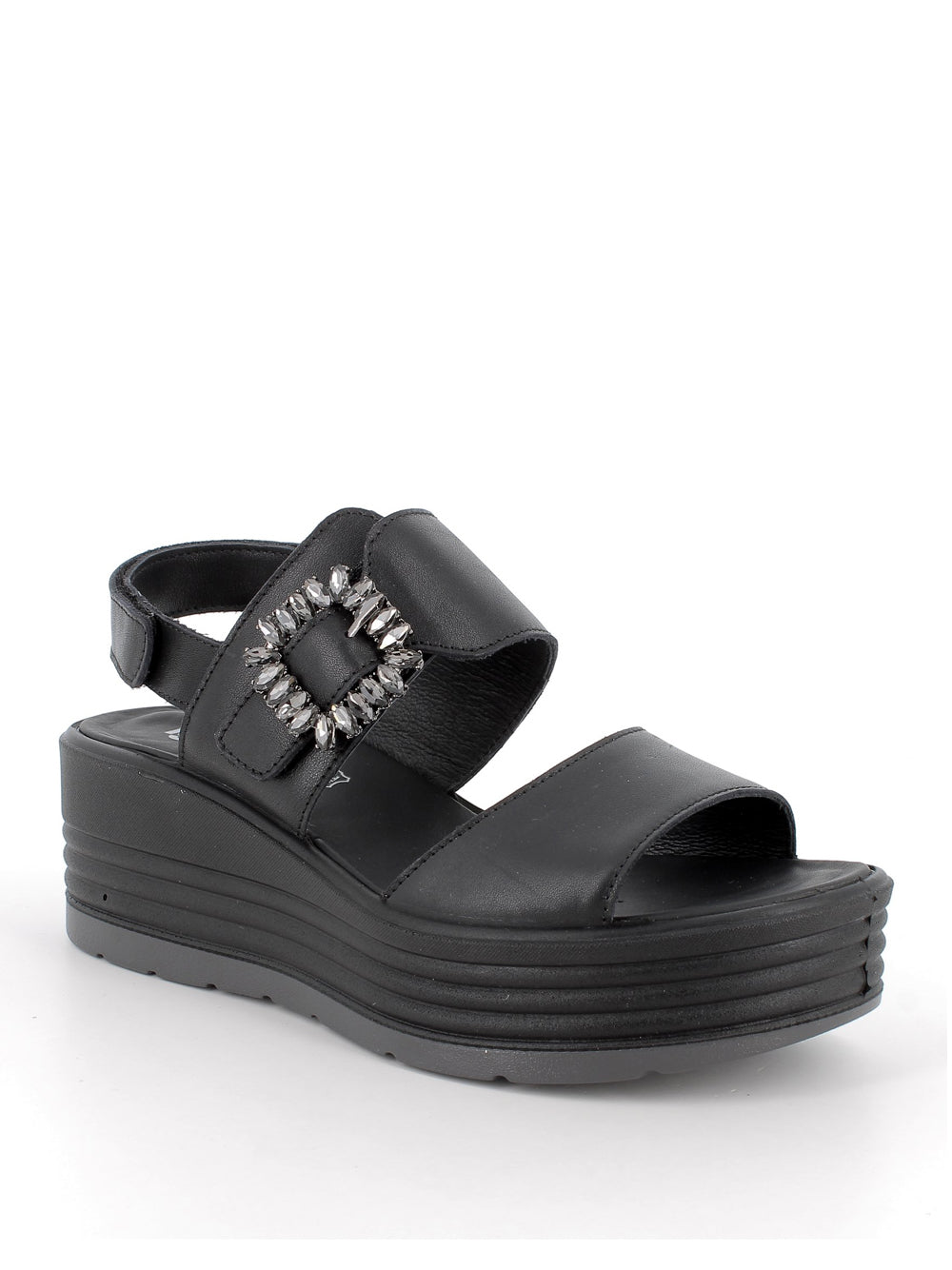 IGI&CO Sandali con zeppa Donna - Nero modello 7667300