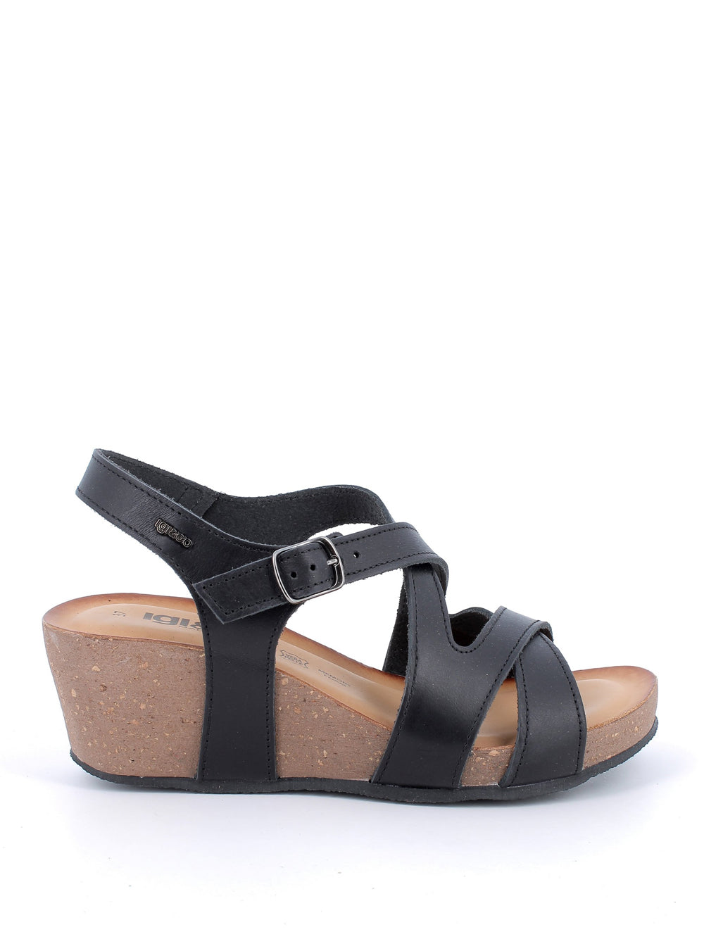 IGI&CO Sandali con zeppa Donna - Nero modello 7699400