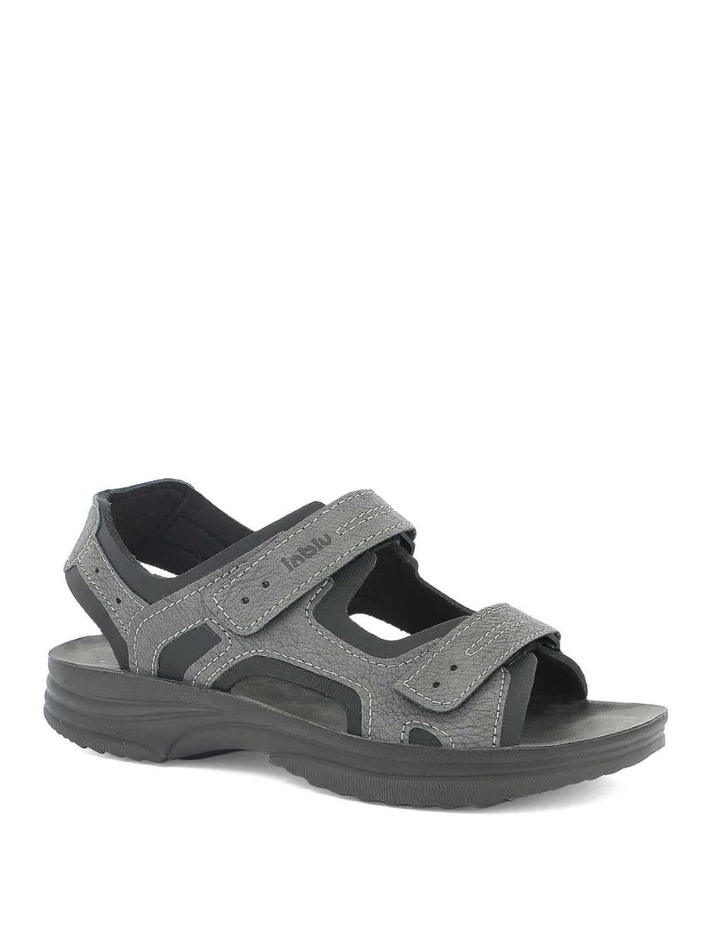 INBLU Sandali con strappi Uomo - Grigio modello RY29