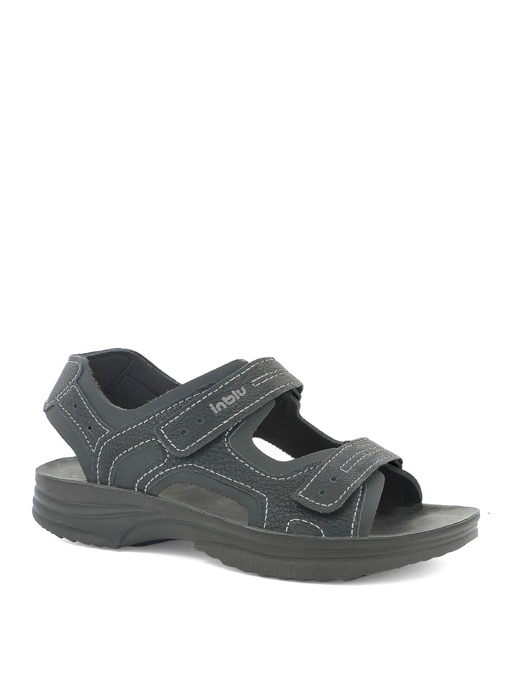 INBLU Sandali con strappi Uomo - Nero modello RY29