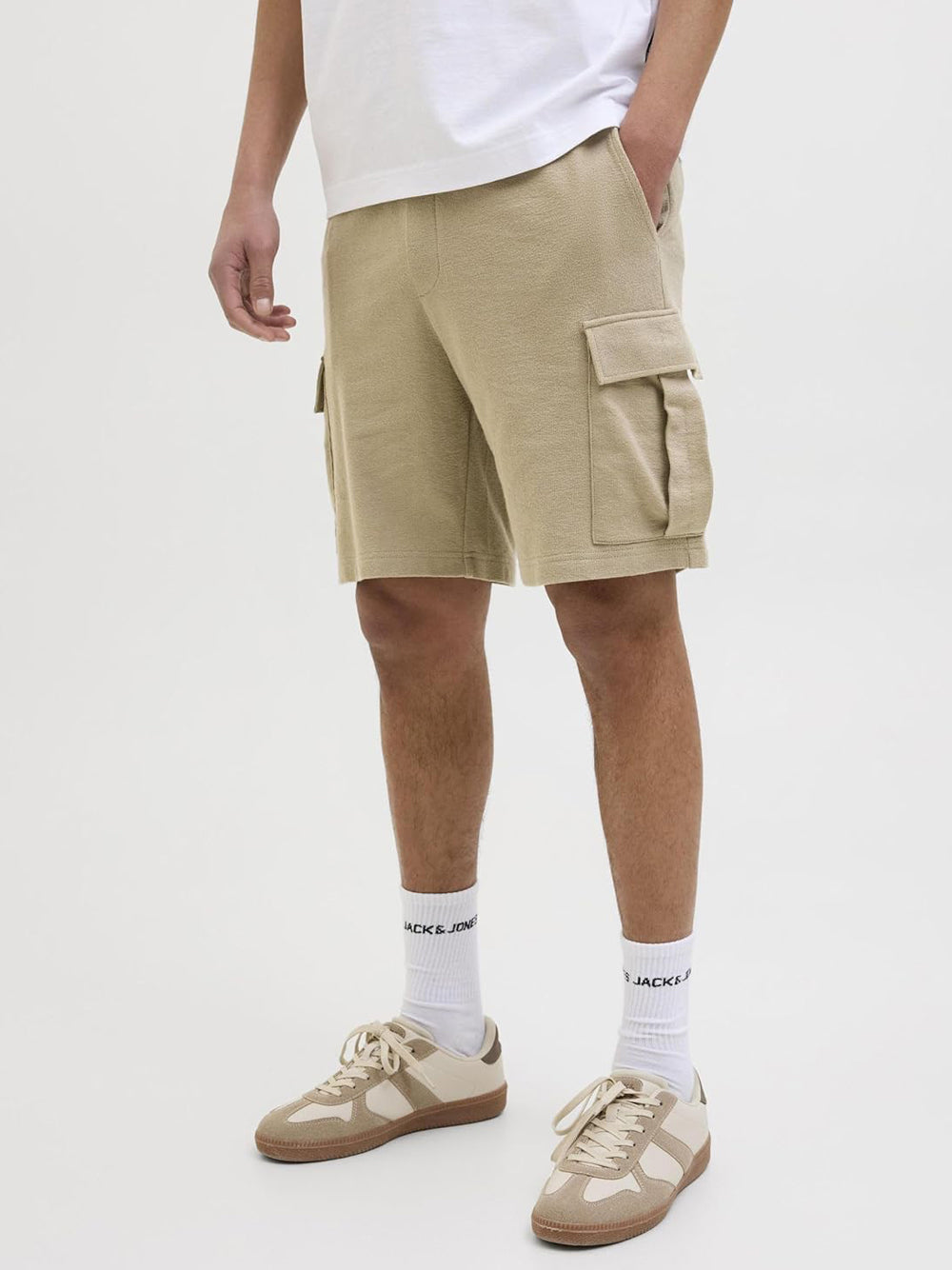 JACK&JONES Shorts Cargo Uomo - Beige modello 12268777