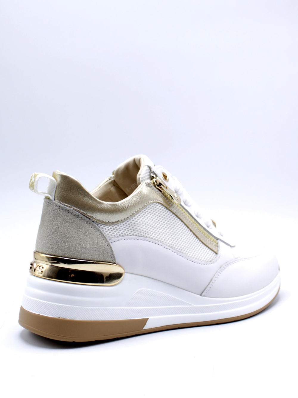 KEYS Sneakers con zeppa Donna - Bianco modello K-10510