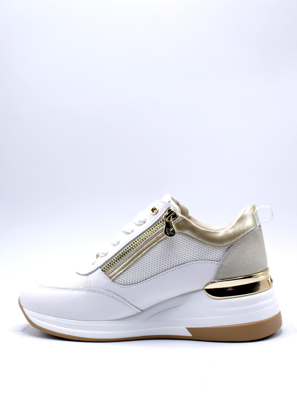 KEYS Sneakers con zeppa Donna - Bianco modello K-10510