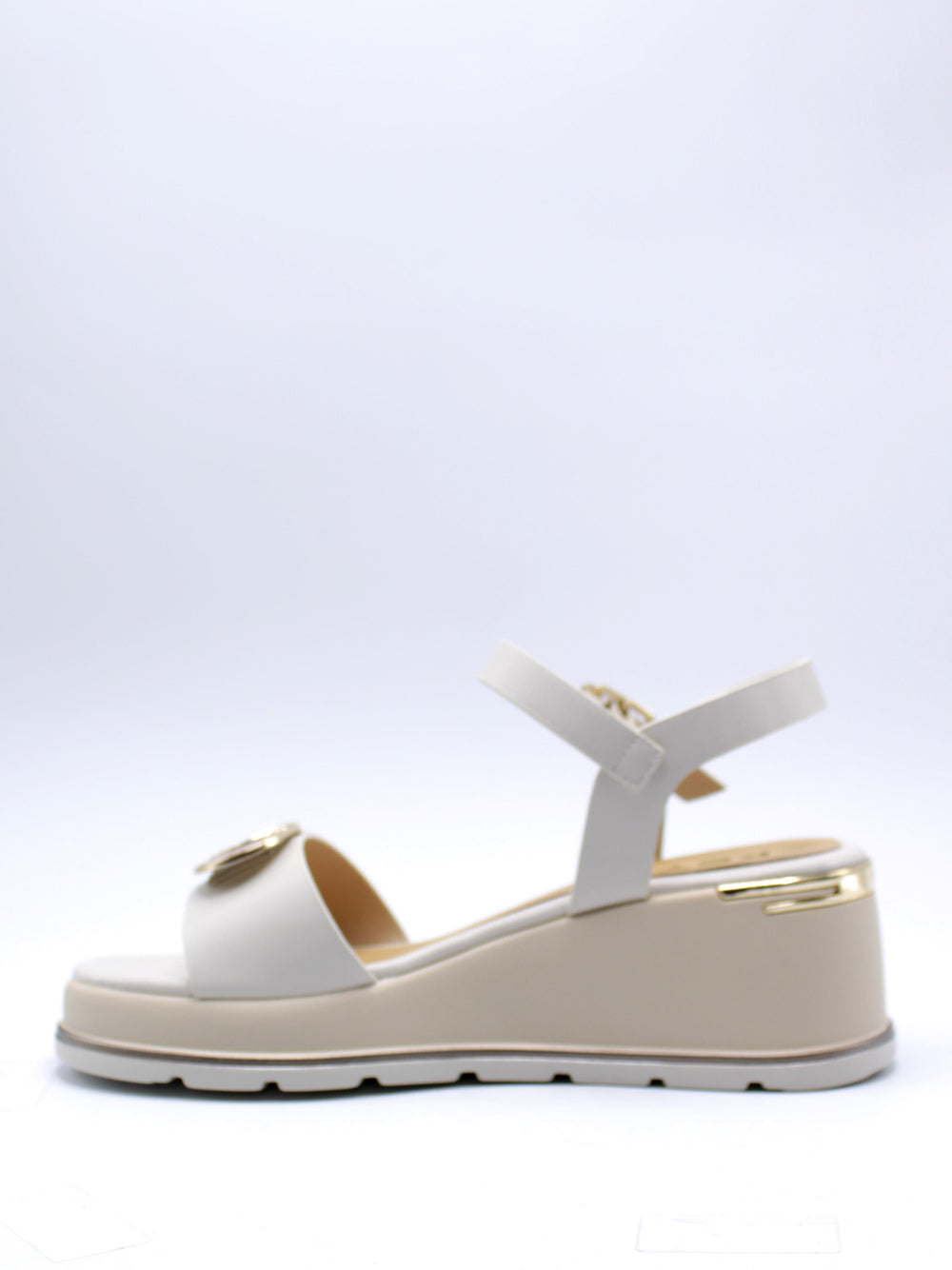 KEYS Sandali con zeppa Donna - Beige modello K-11001