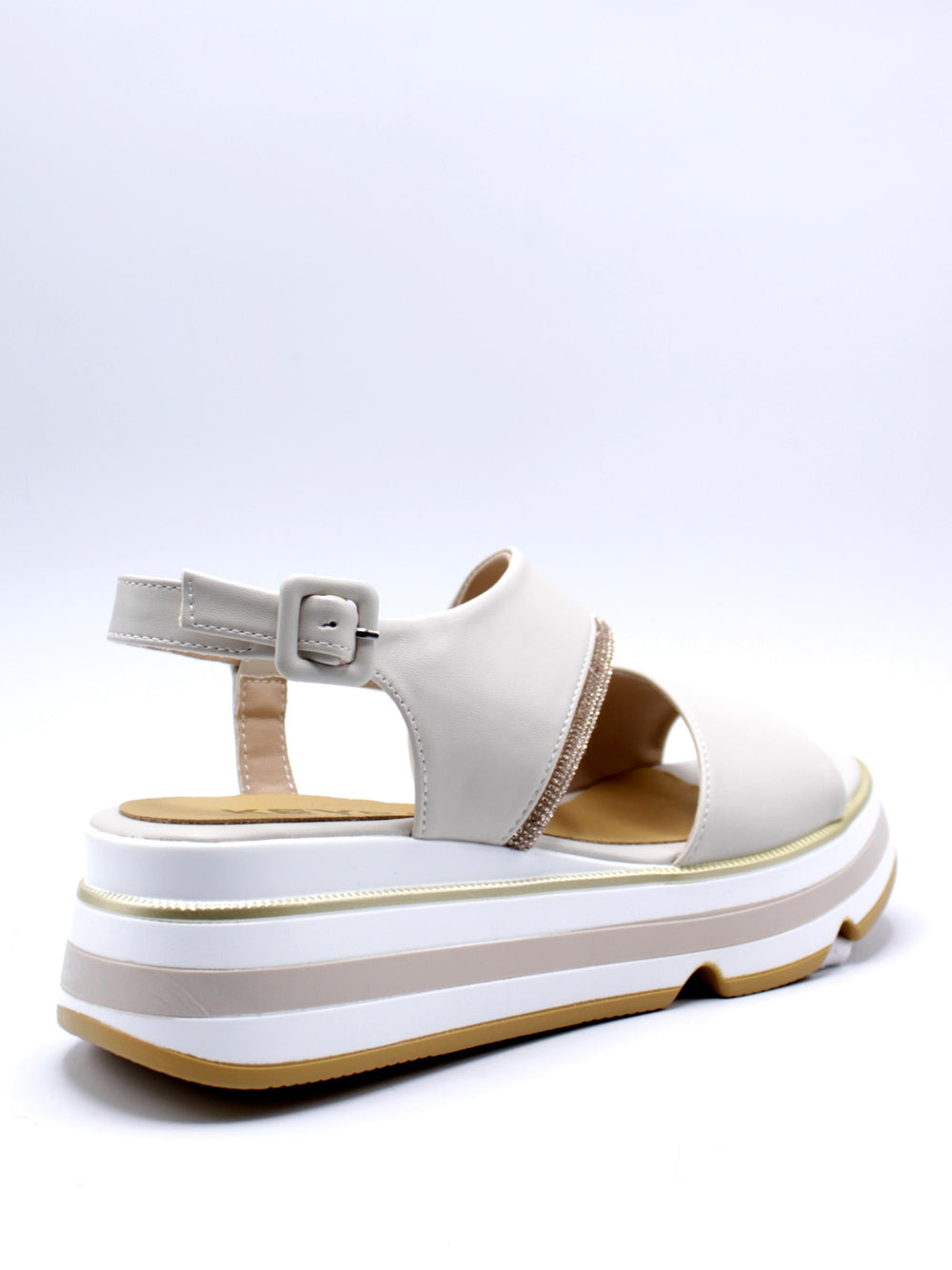 KEYS Sandali con zeppa Donna - Bianco modello K-11010
