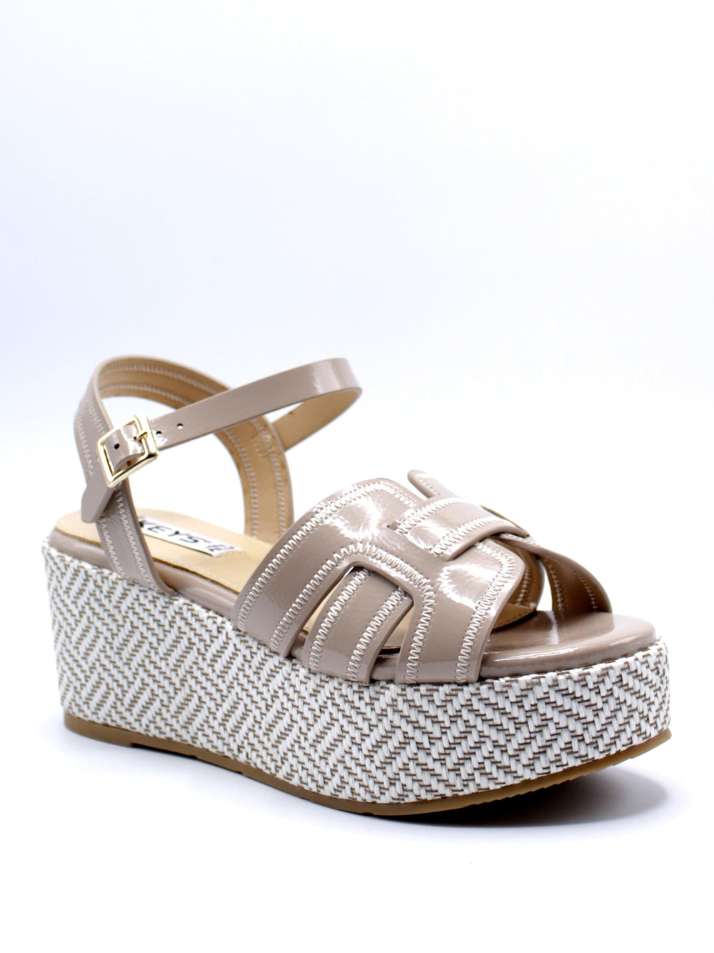 KEYS Sandali con zeppa Donna - Beige modello K-11081