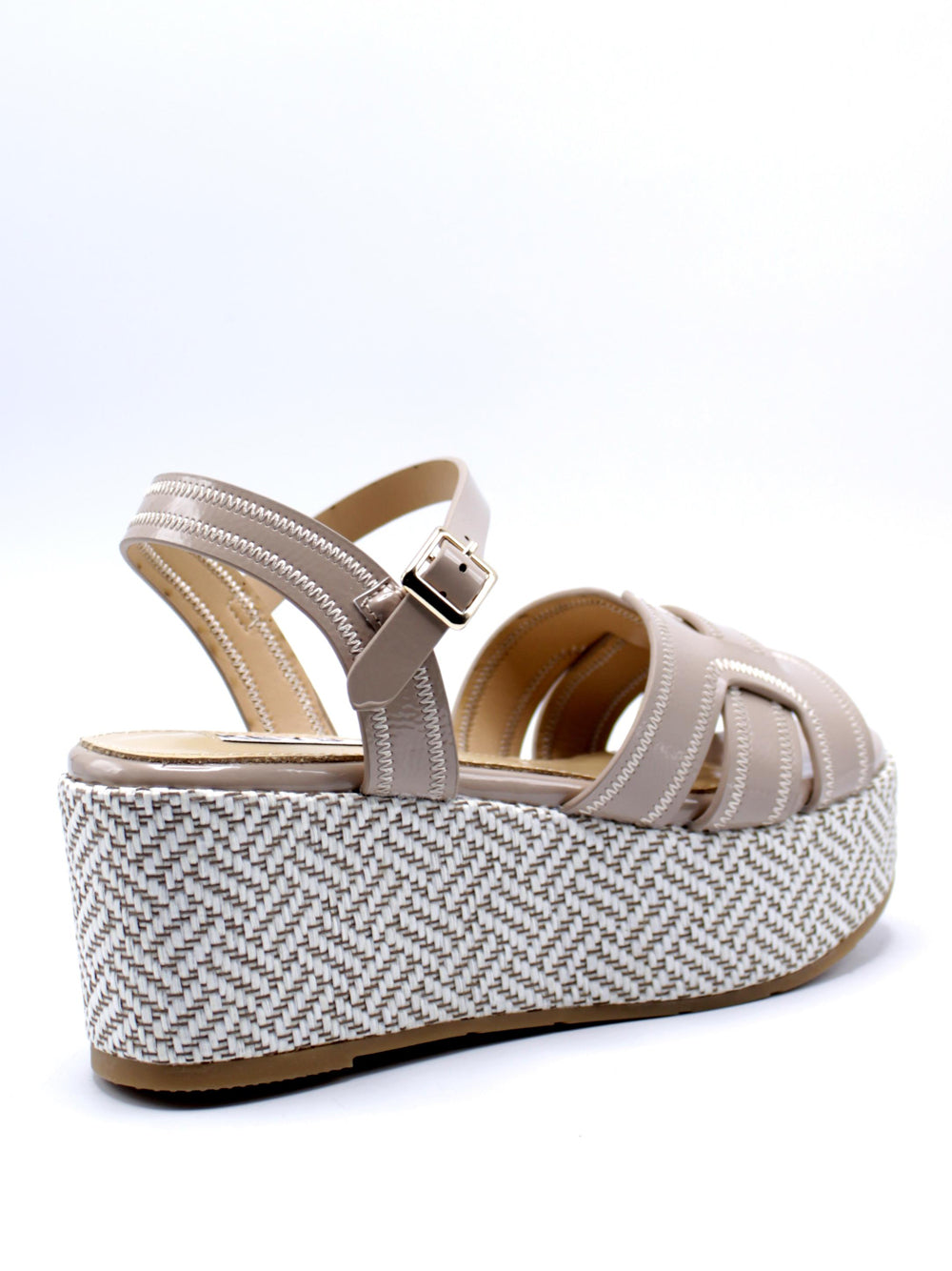KEYS Sandali con zeppa Donna - Beige modello K-11081