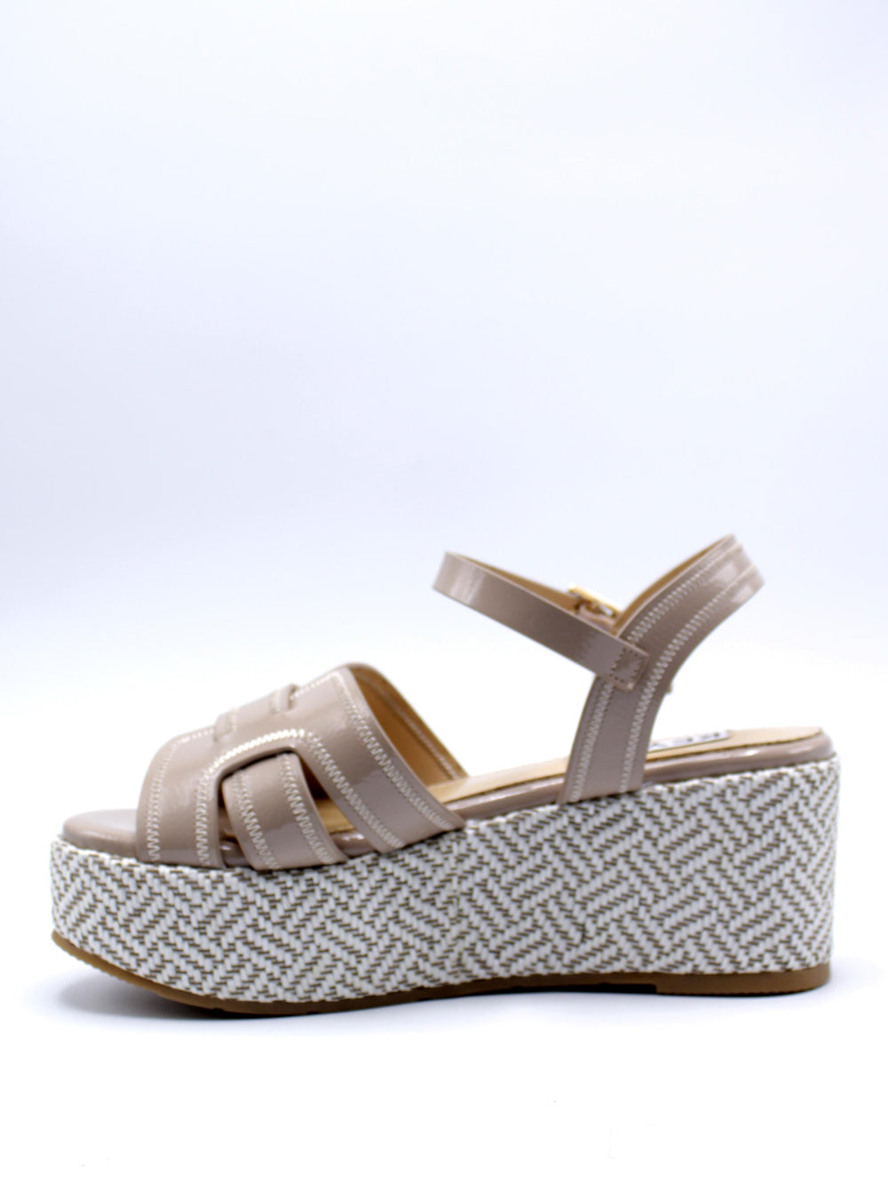 KEYS Sandali con zeppa Donna - Beige modello K-11081