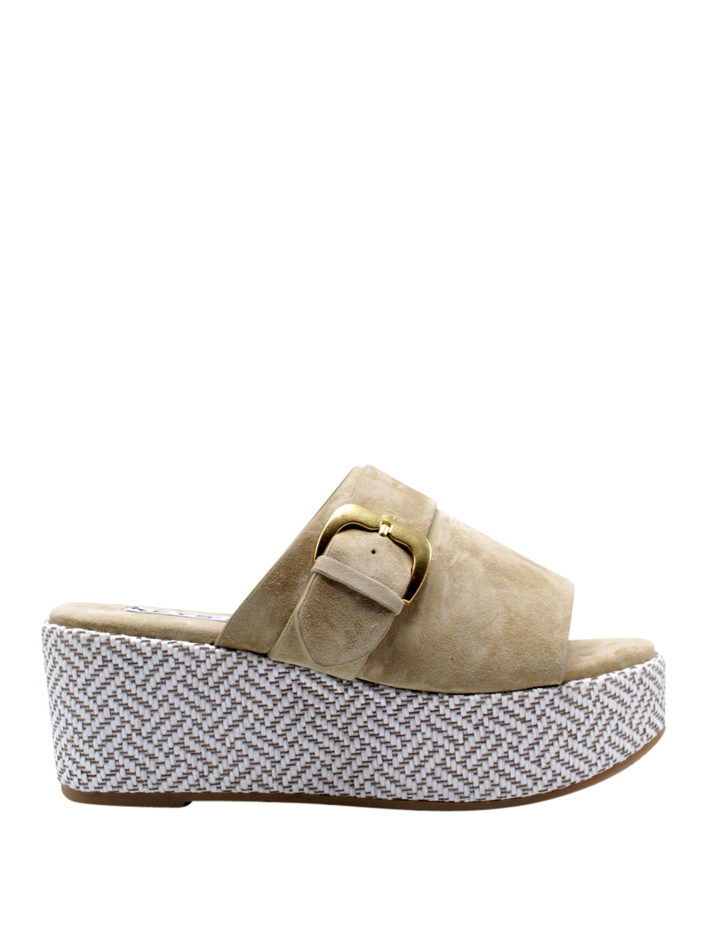 KEYS Sandali con zeppa Donna - Beige modello K-11083