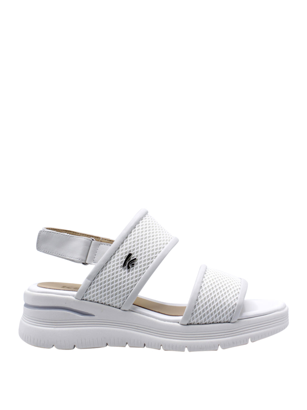 KEYS Sandali con zeppa Donna - Bianco modello K-11111