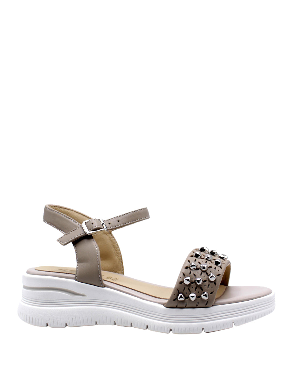 KEYS Sandali con zeppa Donna - Beige modello K-11112