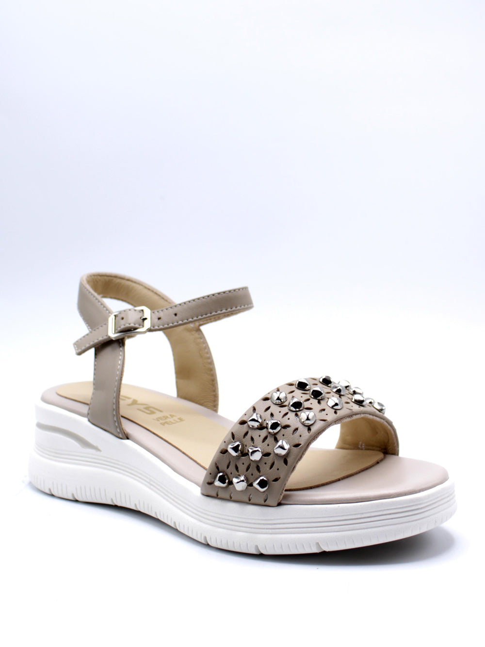 KEYS Sandali con zeppa Donna - Beige modello K-11112