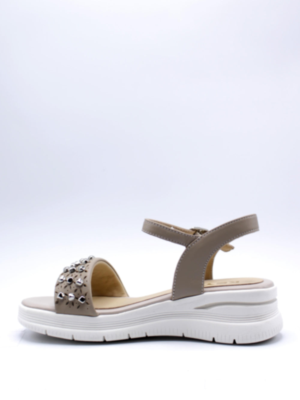 KEYS Sandali con zeppa Donna - Beige modello K-11112