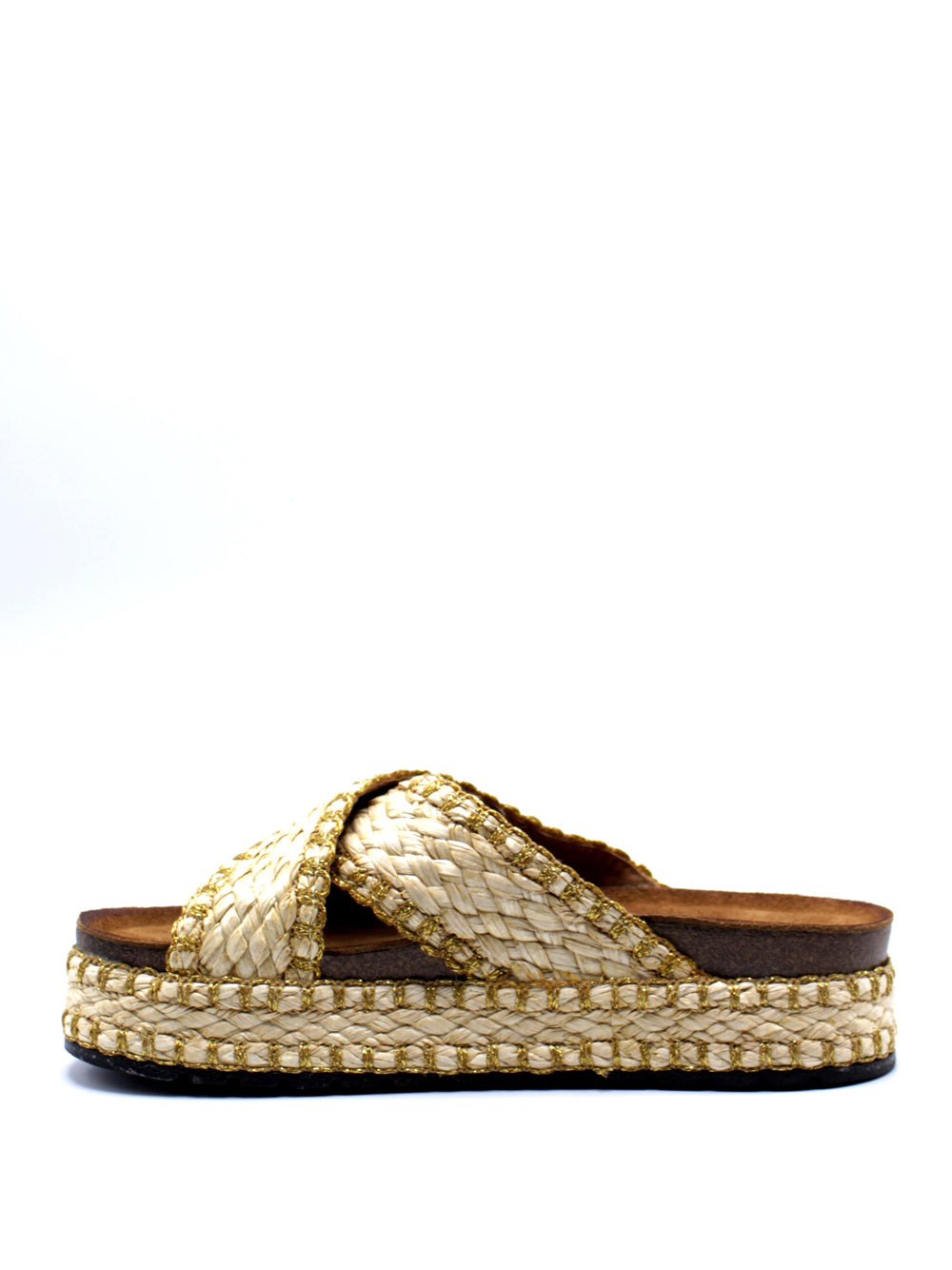 KHARISMA Sandali platform Donna - Beige modello 9422