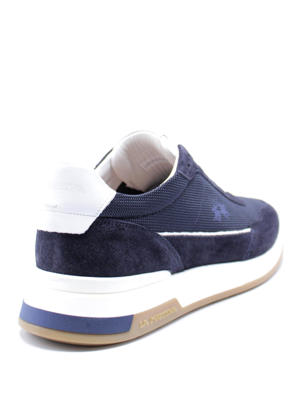 LA MARTINA Sneakers plantare estraibile Uomo - Blu modello LFM251031