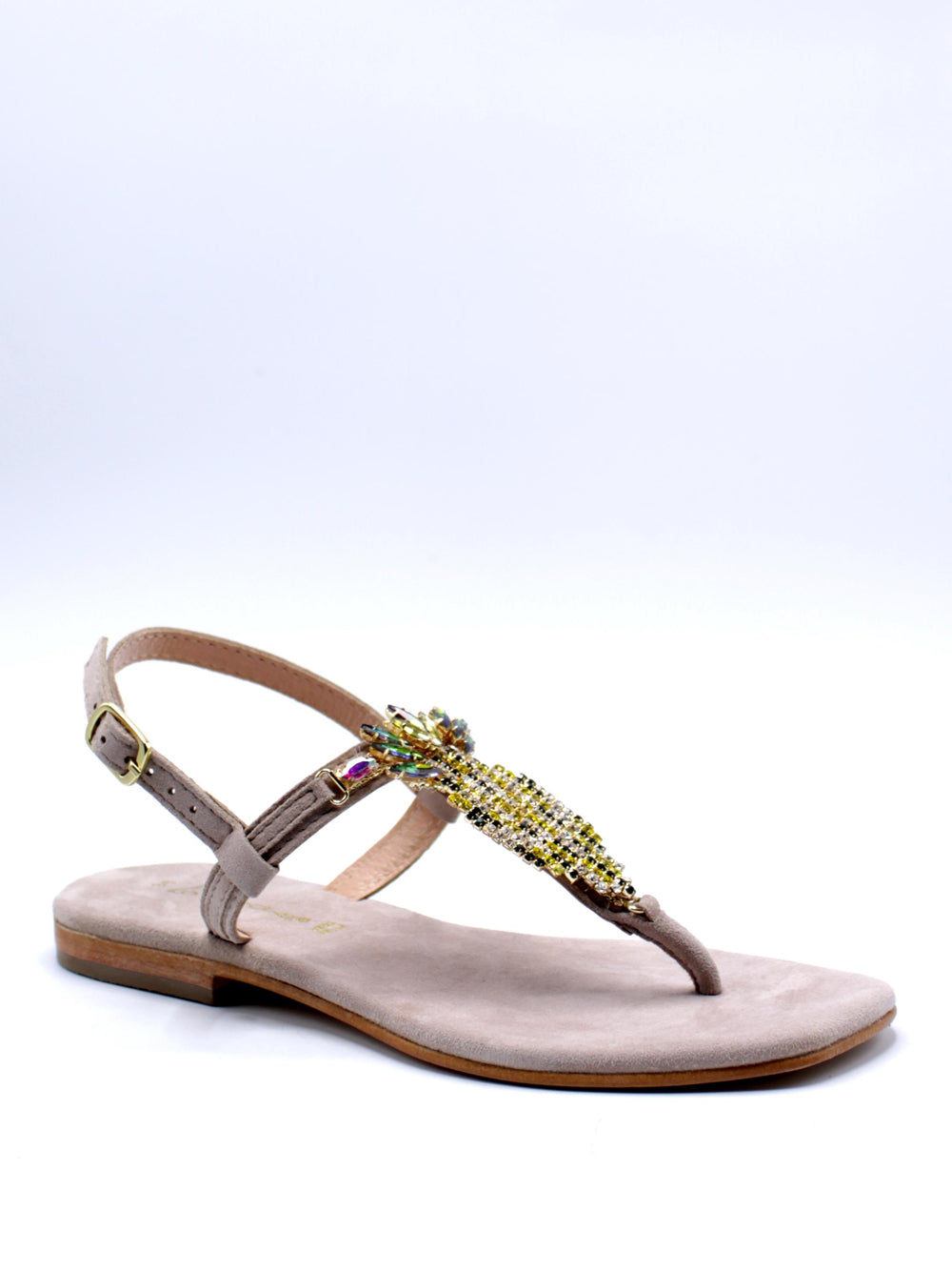 LE CHICCHE Sandali infradito Donna - Beige modello IL25328