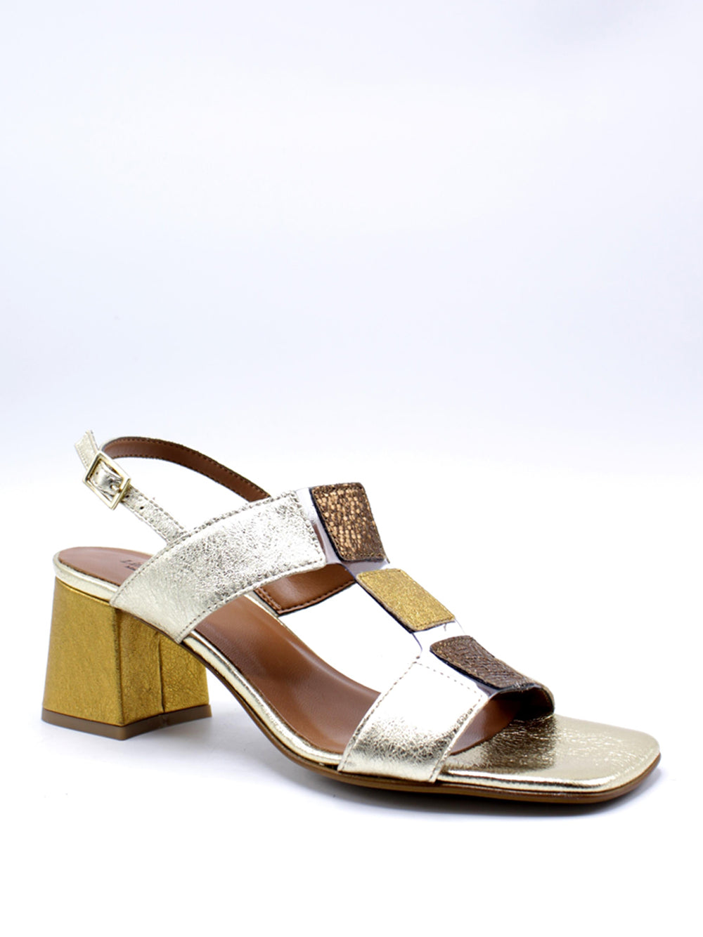 LINEA UNO Sandali con tacco Donna - Marrone modello B318