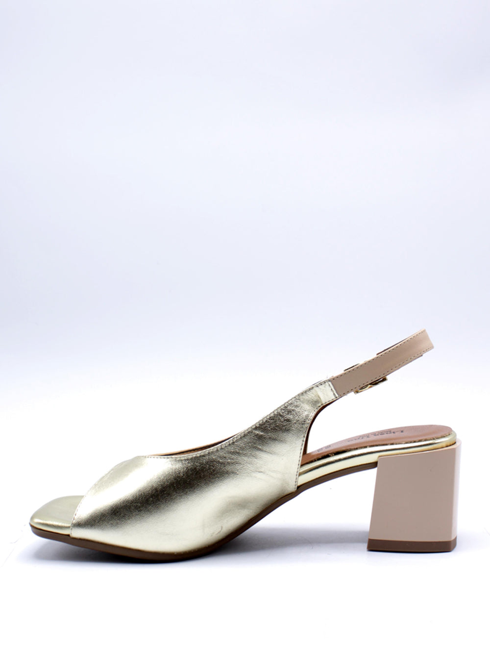 LINEA UNO Sandali sling back Donna - Nude modello F2297
