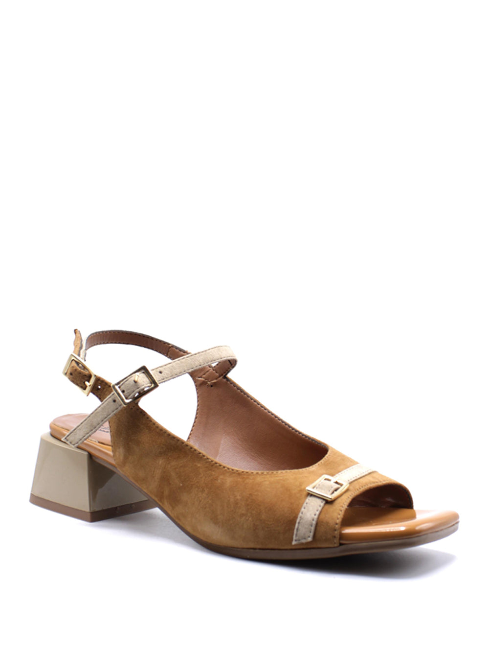 LINEA UNO Sandali sling back Donna - Cuoio modello K500