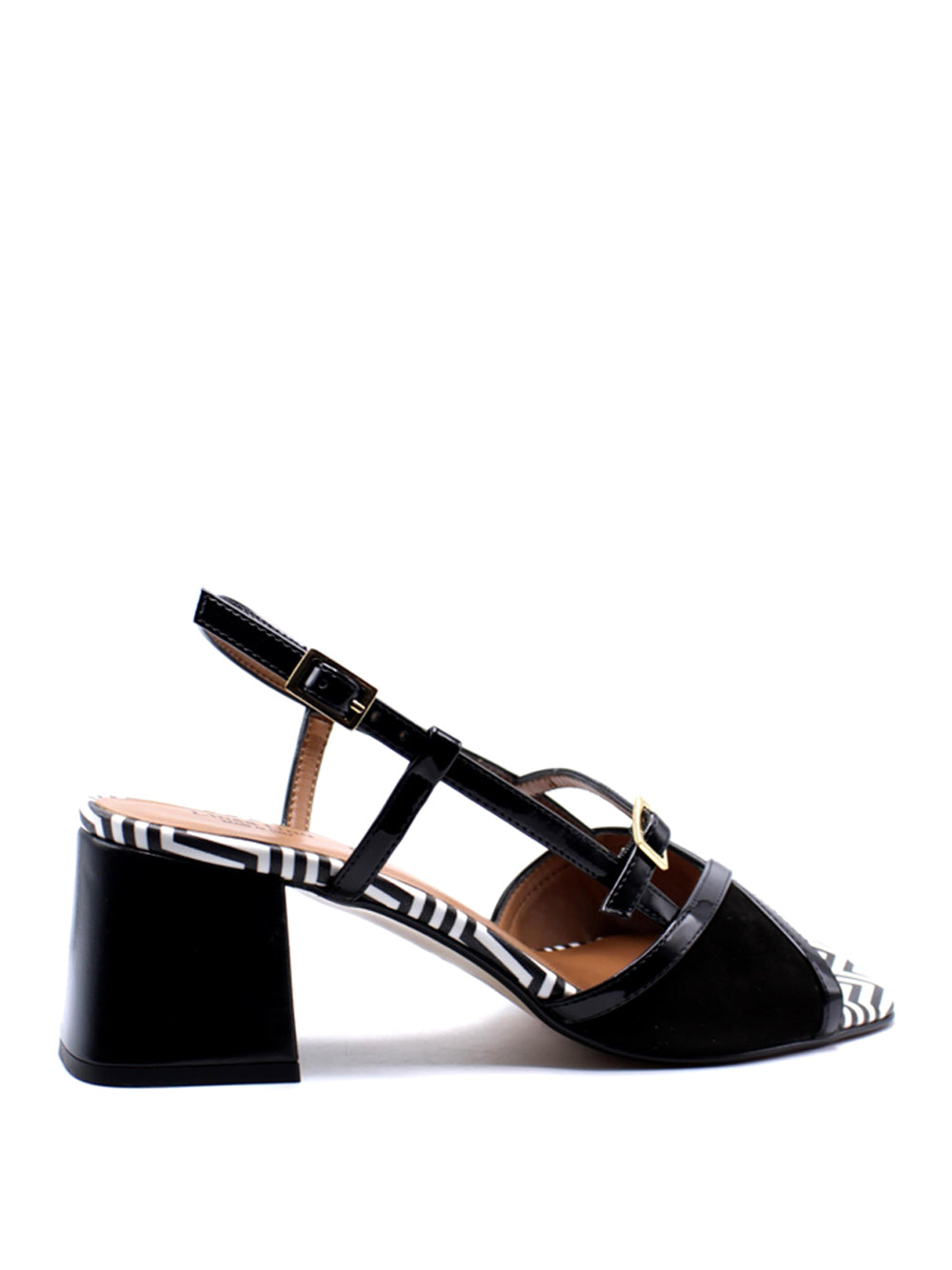 LINEA UNO Sandali con tacco Donna - Nero modello K533