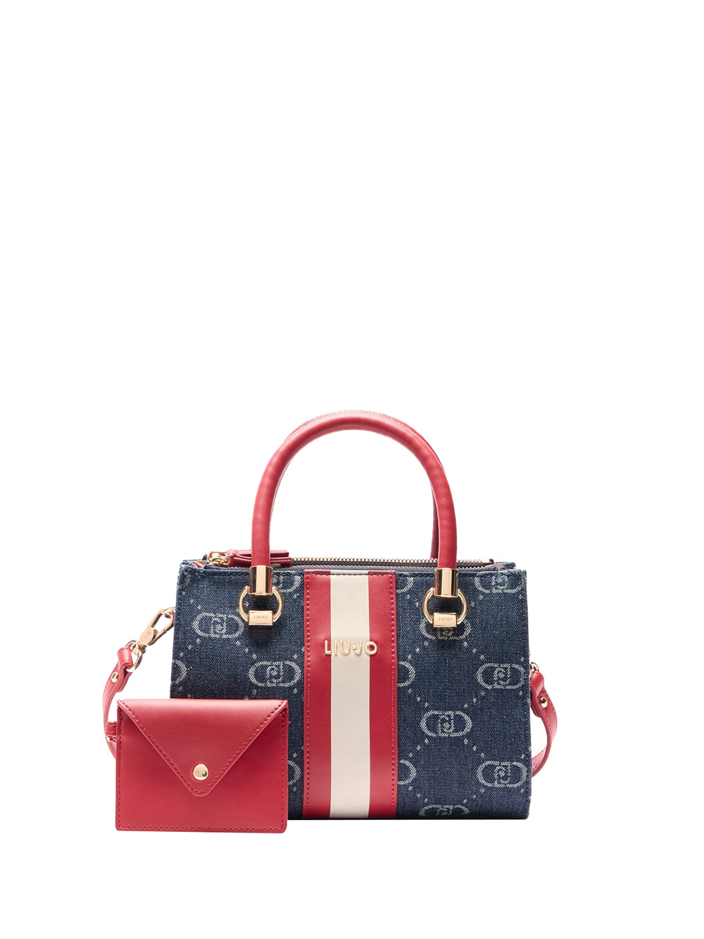 LIU.JO Borsa a Mano logato Donna - Blu modello AA5163D3200