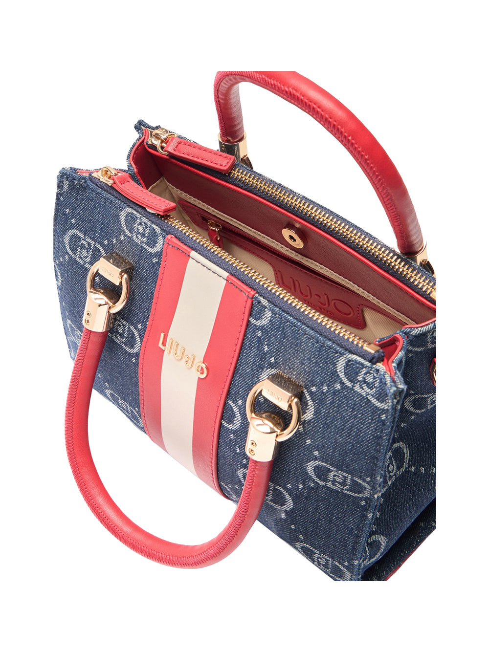 LIU.JO Borsa a Mano logato Donna - Blu modello AA5163D3200