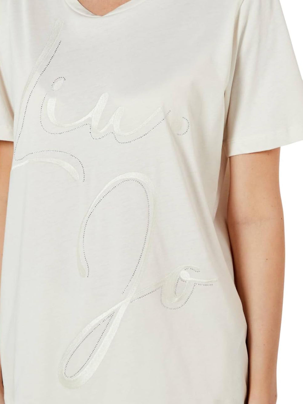 LIU.JO T-shirt Donna - Bianco modello TA5174JS923
