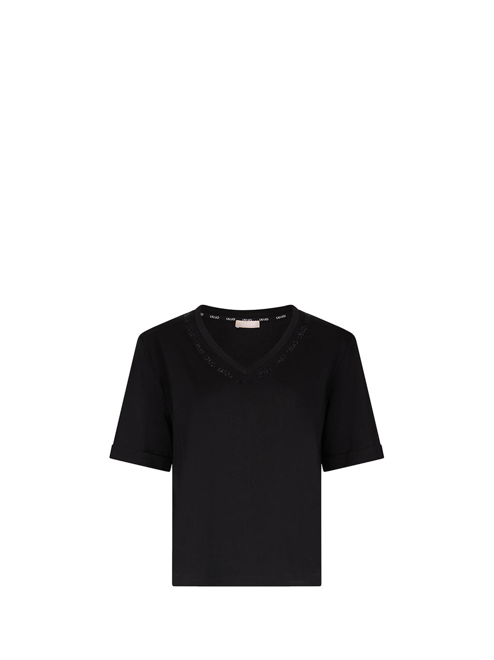 LIU.JO T-shirt Donna - Nero modello TA5175JS923
