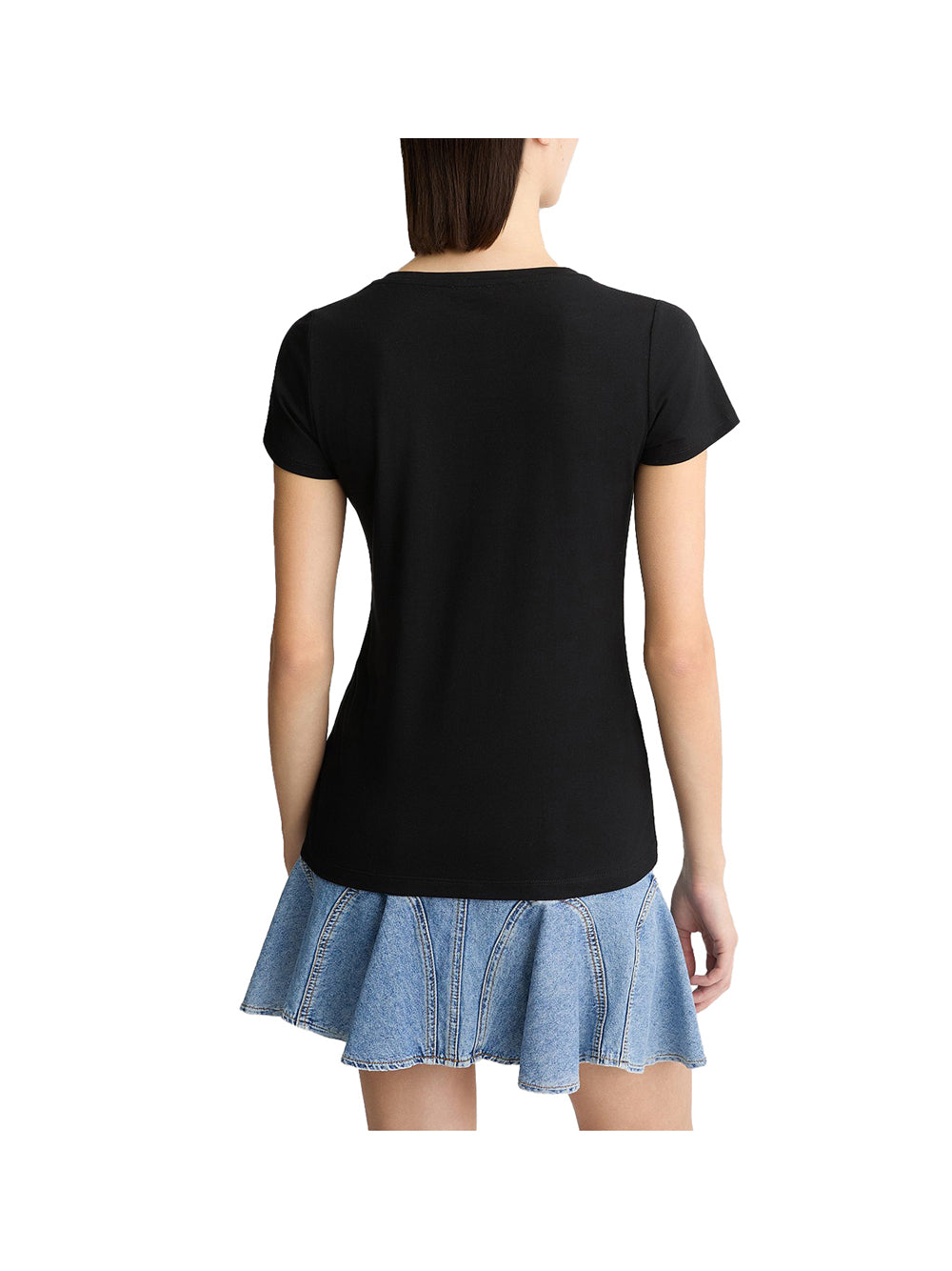 LIU.JO T-shirt Donna - Nero modello VA5154JS003