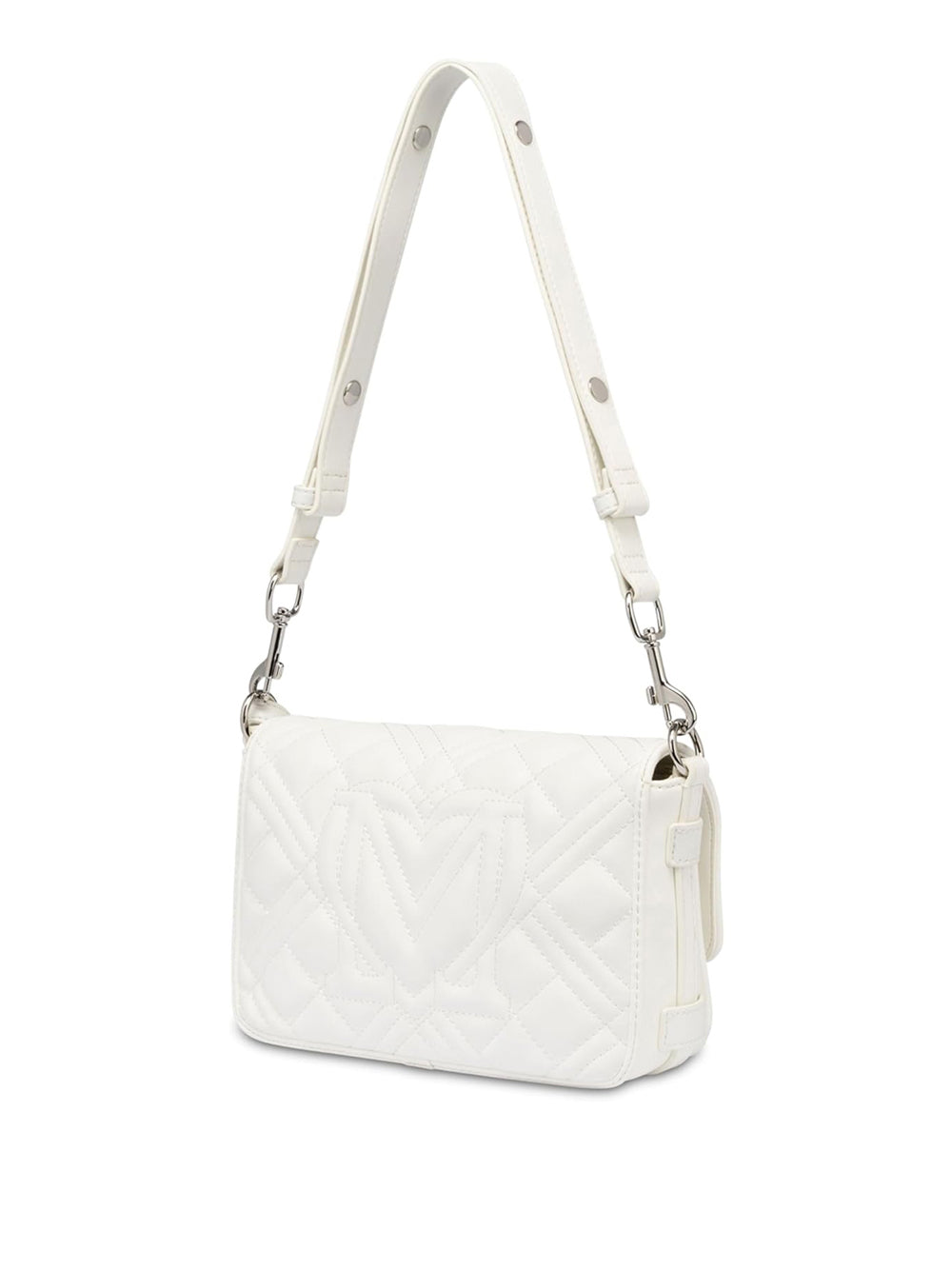 LOVE MOSCHINO Borsa a Tracolla Trapuntata Donna - Bianco modello JC4210PP0ML