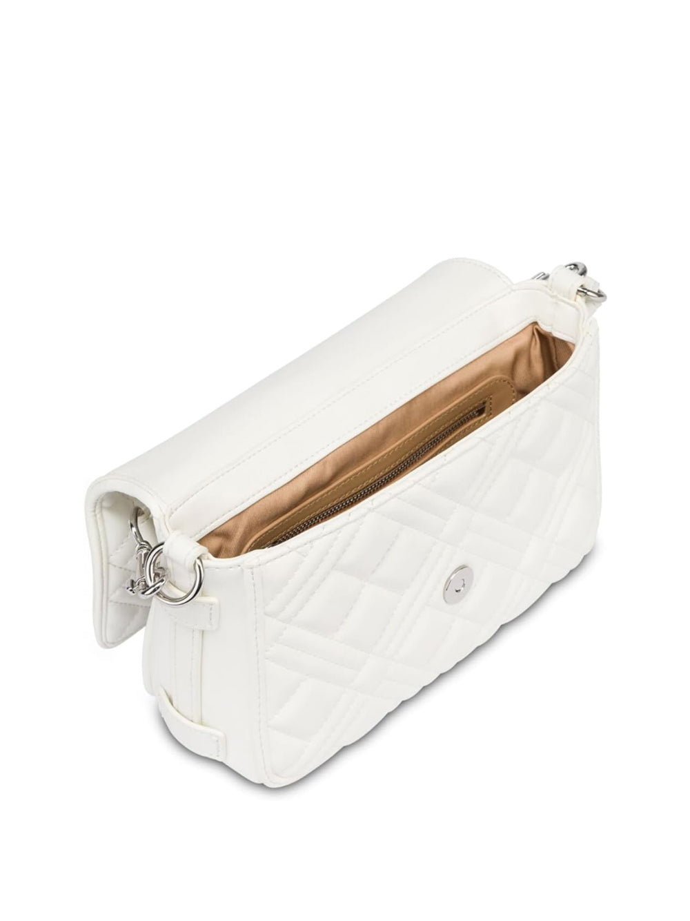 LOVE MOSCHINO Borsa a Tracolla Trapuntata Donna - Bianco modello JC4210PP0ML