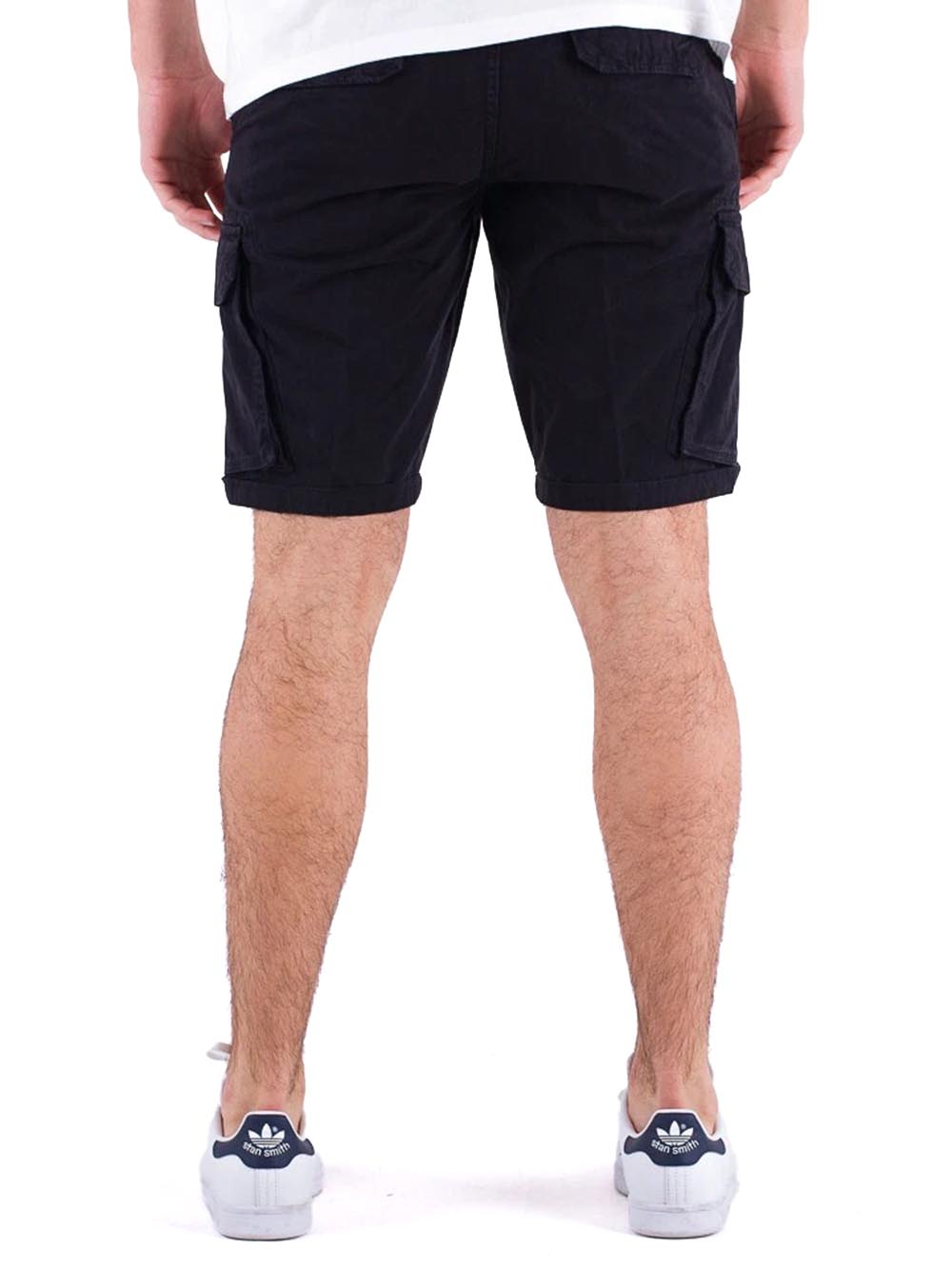LYLE & SCOTT Bermuda Cargo Uomo - Nero modello SH1816ITA