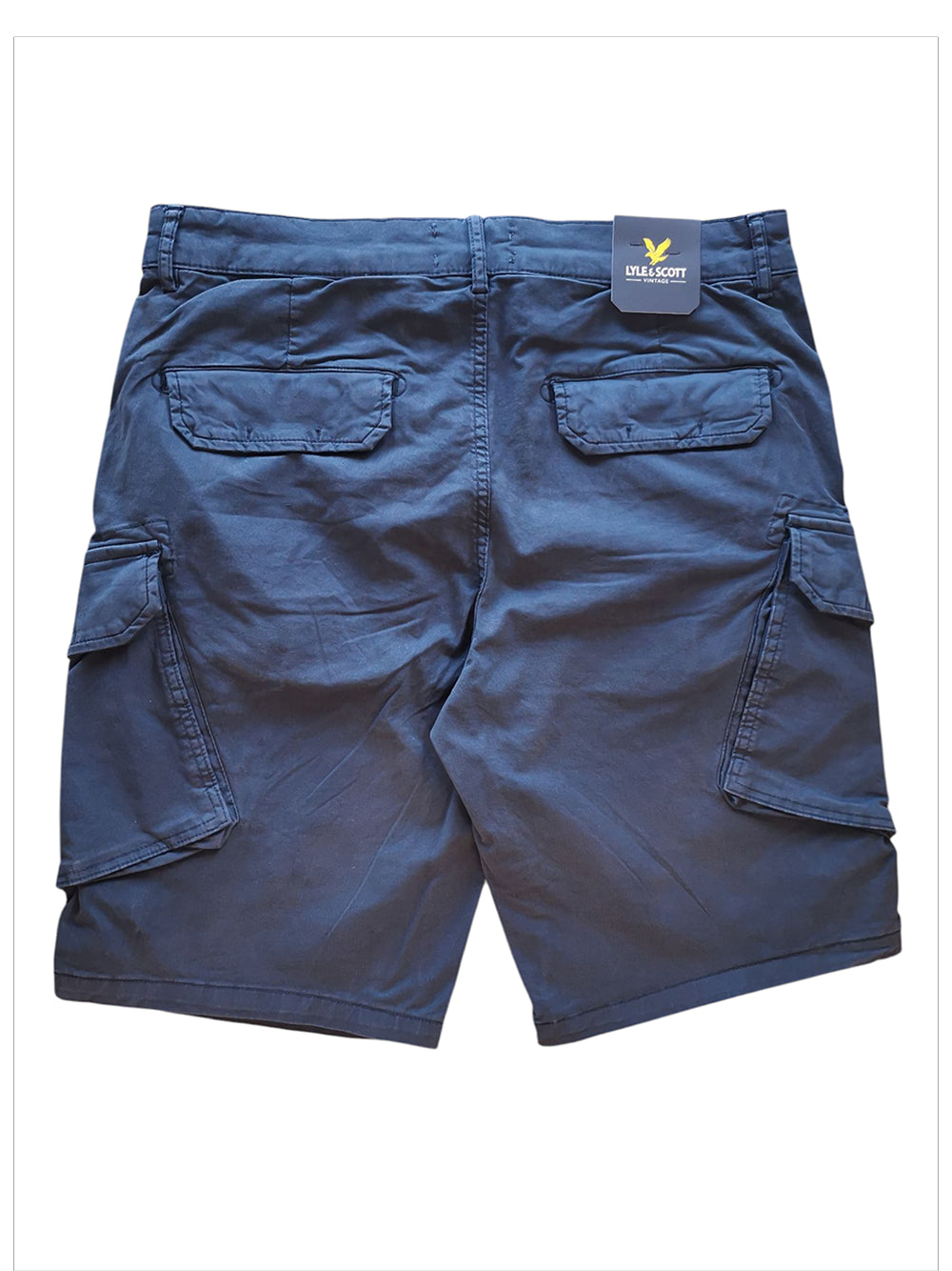 LYLE & SCOTT Bermuda Cargo Uomo - Denim modello SH1816ITA