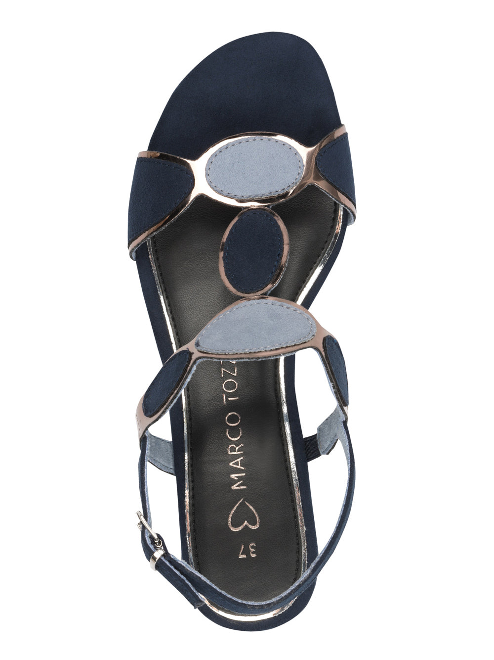 MARCO TOZZI Sandali con tacco Donna - Blu modello 28230