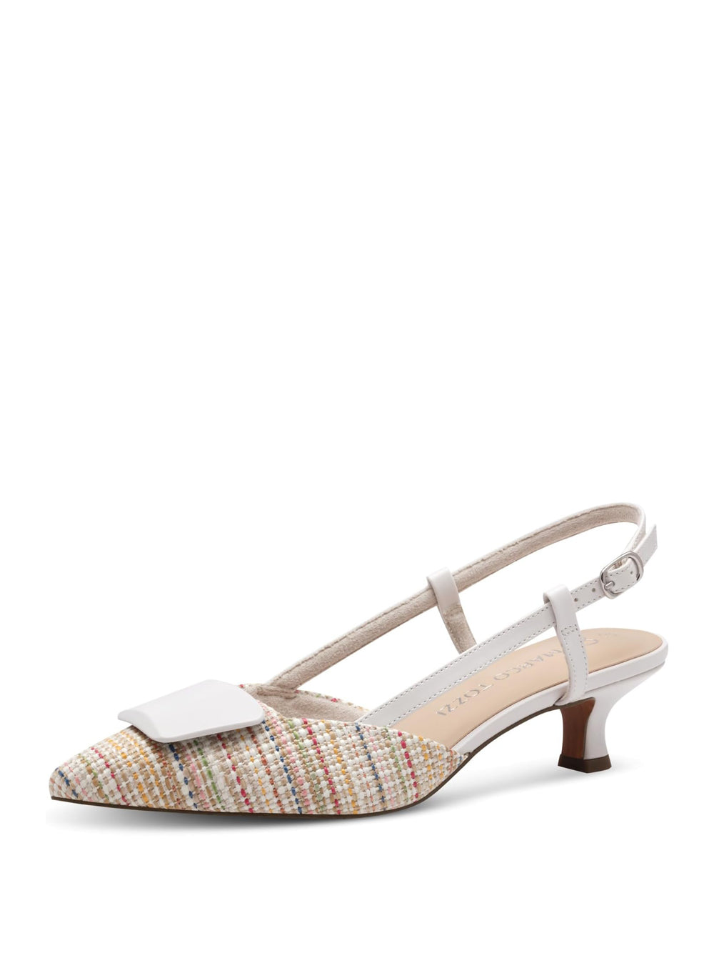 MARCO TOZZI Decollete sling back Donna - Bianco modello 29503