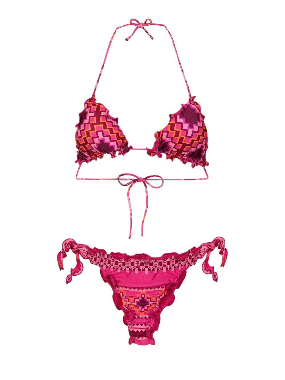 ME FUI Costume Triangolo Donna - Fucsia modello 1500X30