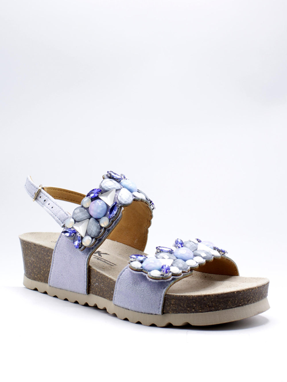 MELLUSO Sandali con zeppa Donna - Jeans modello 018148