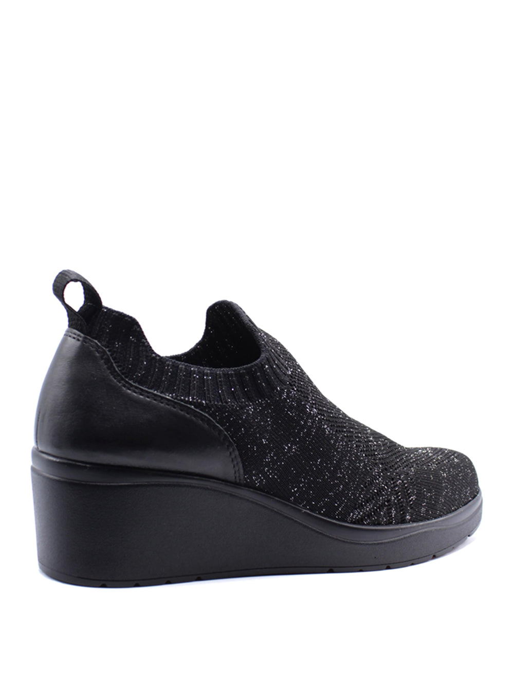MELLUSO Sneakers con zeppa Donna - Nero modello K53013