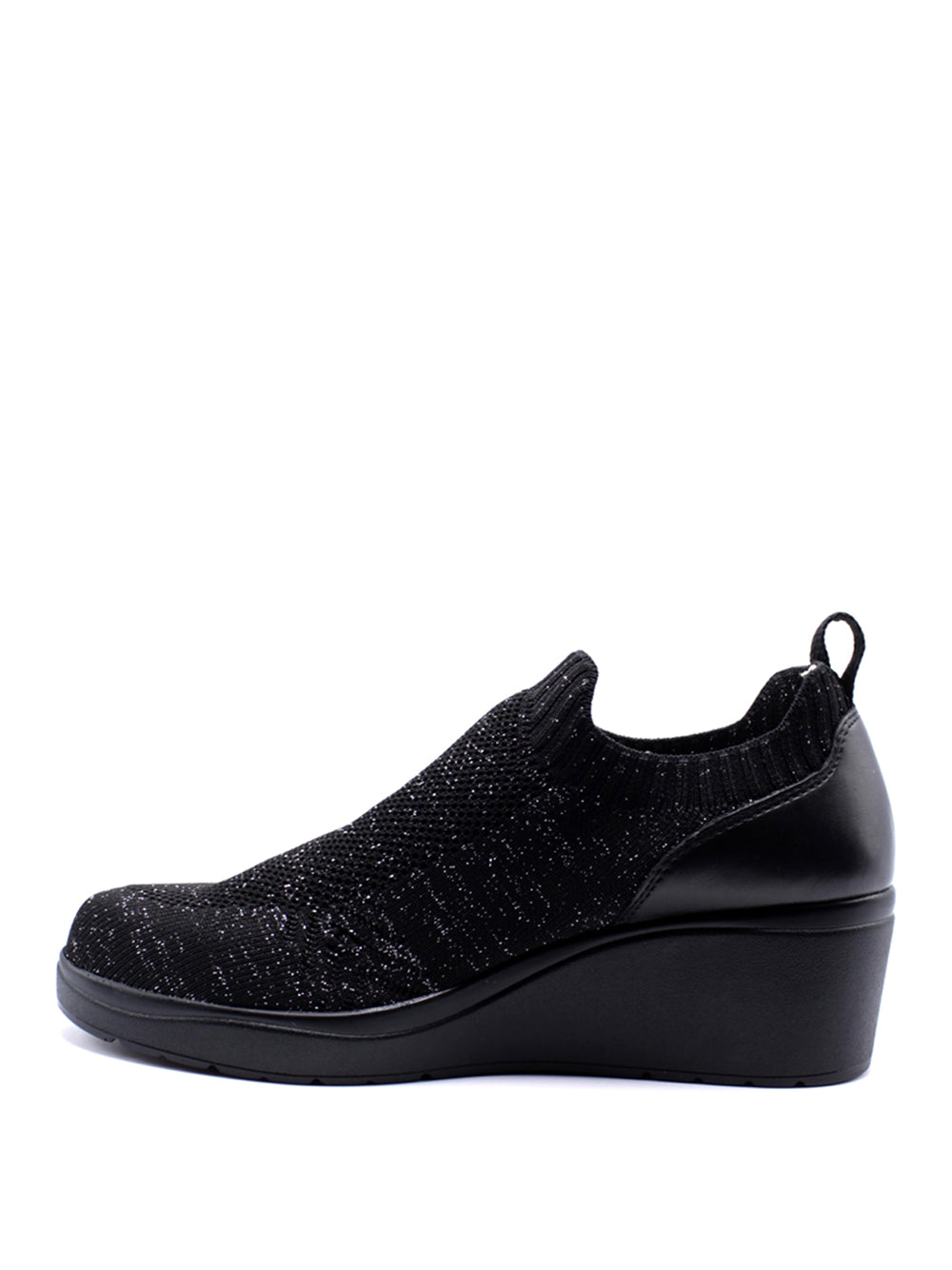 MELLUSO Sneakers con zeppa Donna - Nero modello K53013